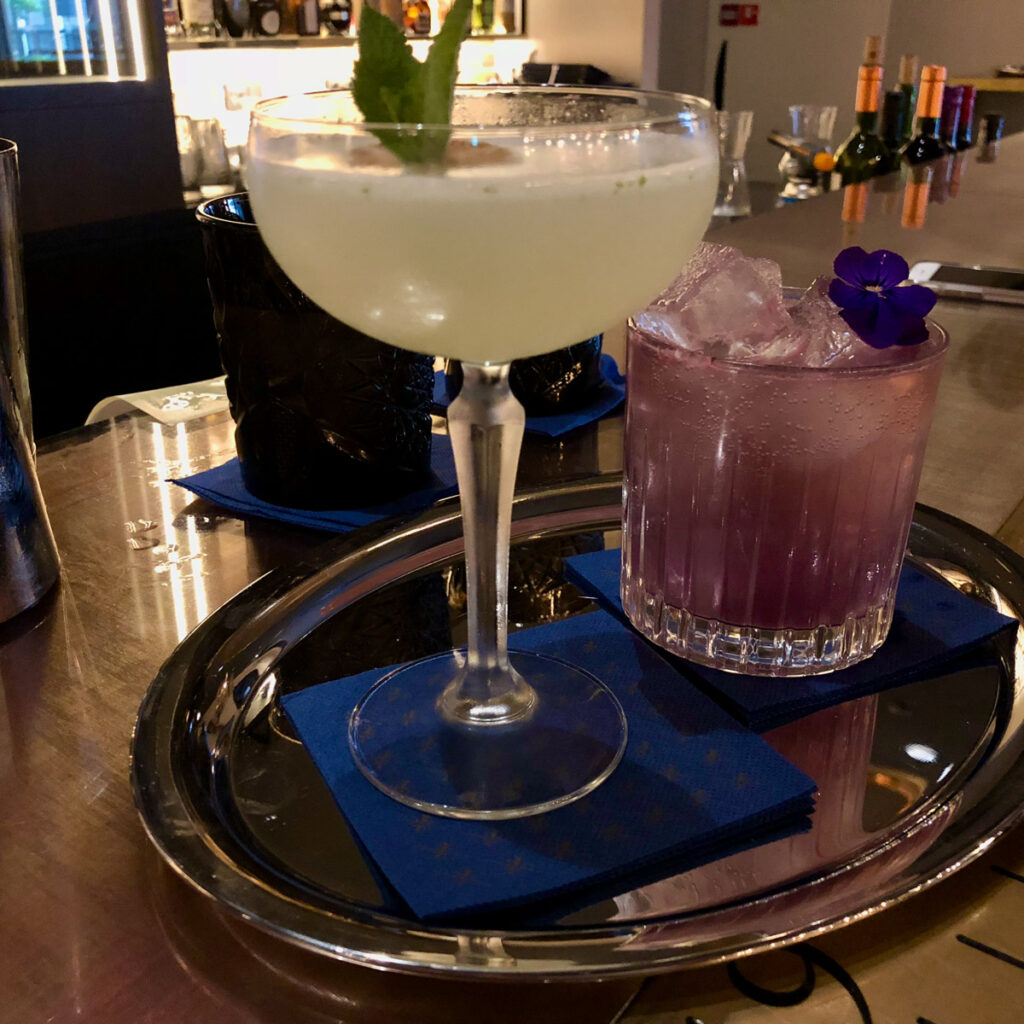 Delicious cocktails at Bar the Tailor in Amsterdam's NH Grand Hotel Krasnapolsky